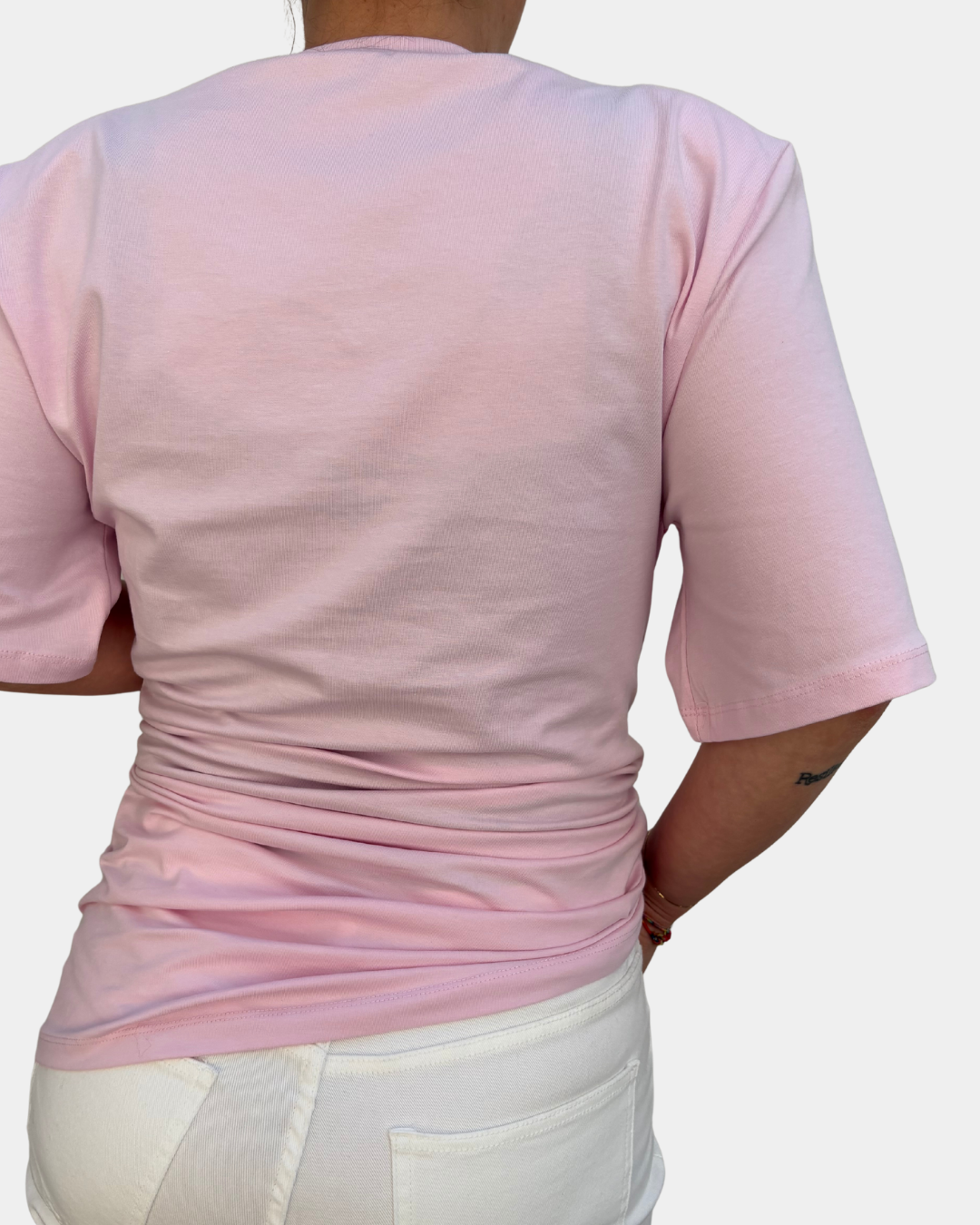 T-shirt arricciata Lumina