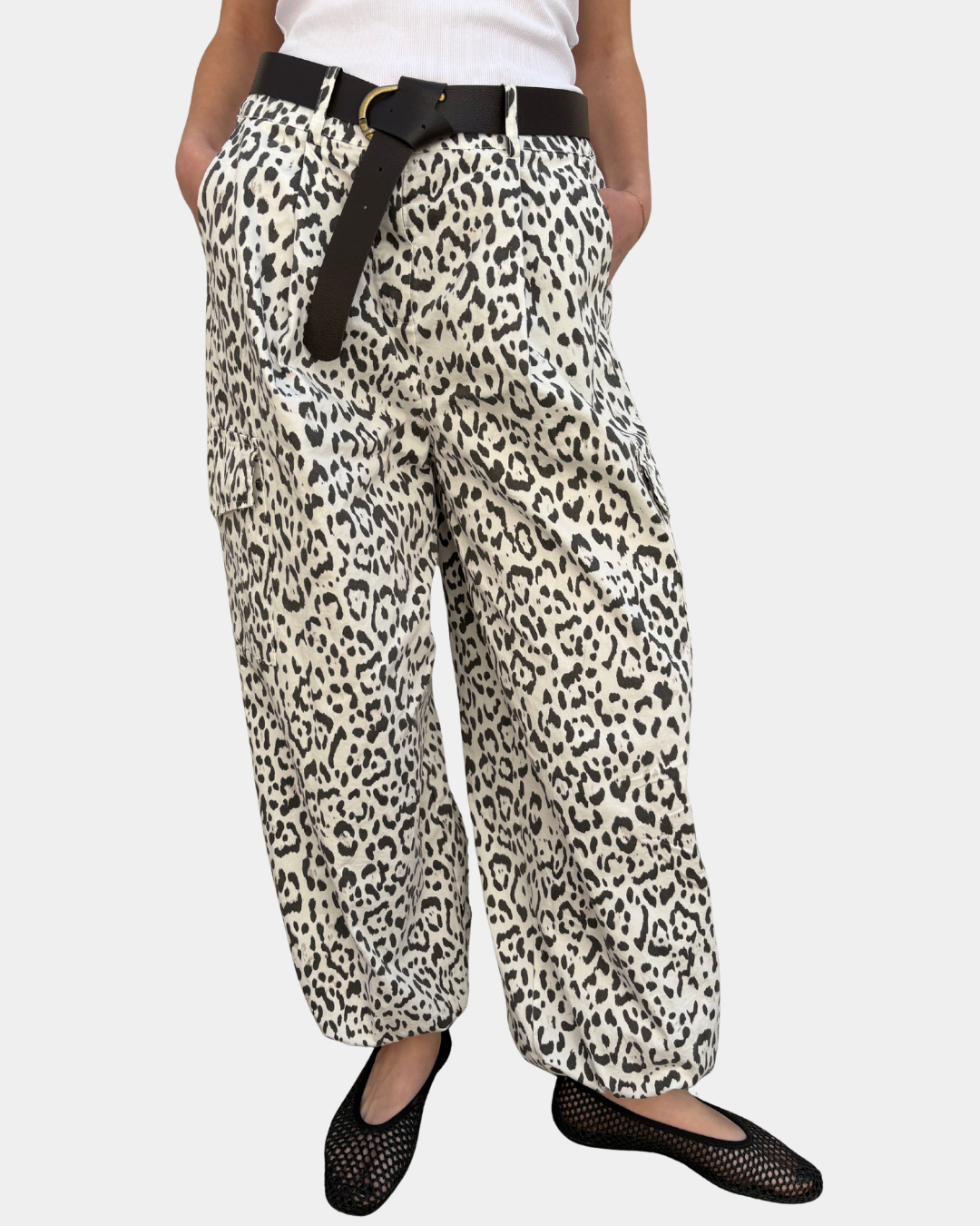 Pantalone cargo leo