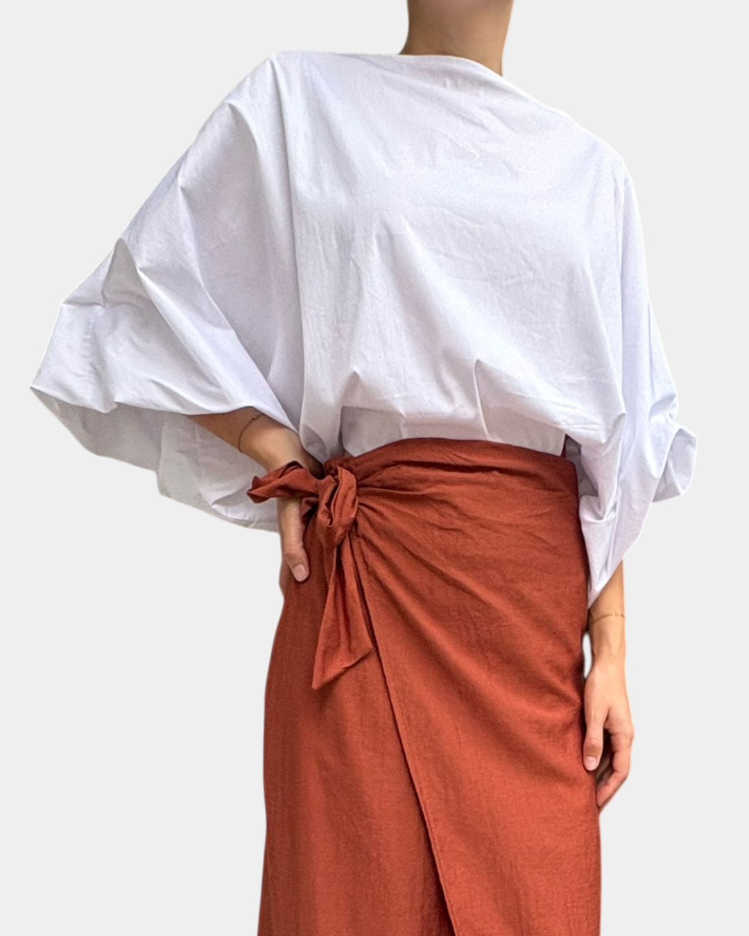 Blusa a sbuffo