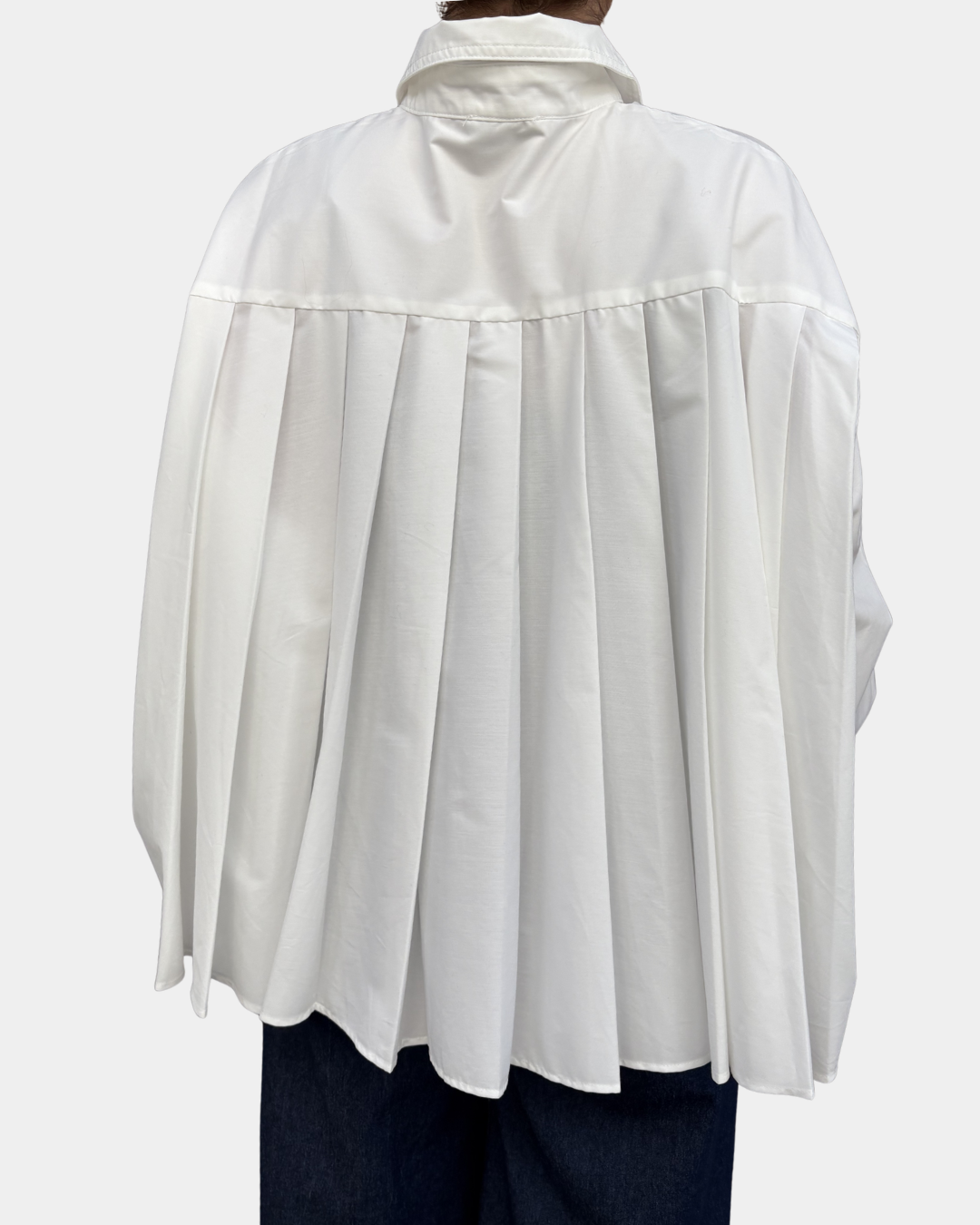 Camicia plissettata
