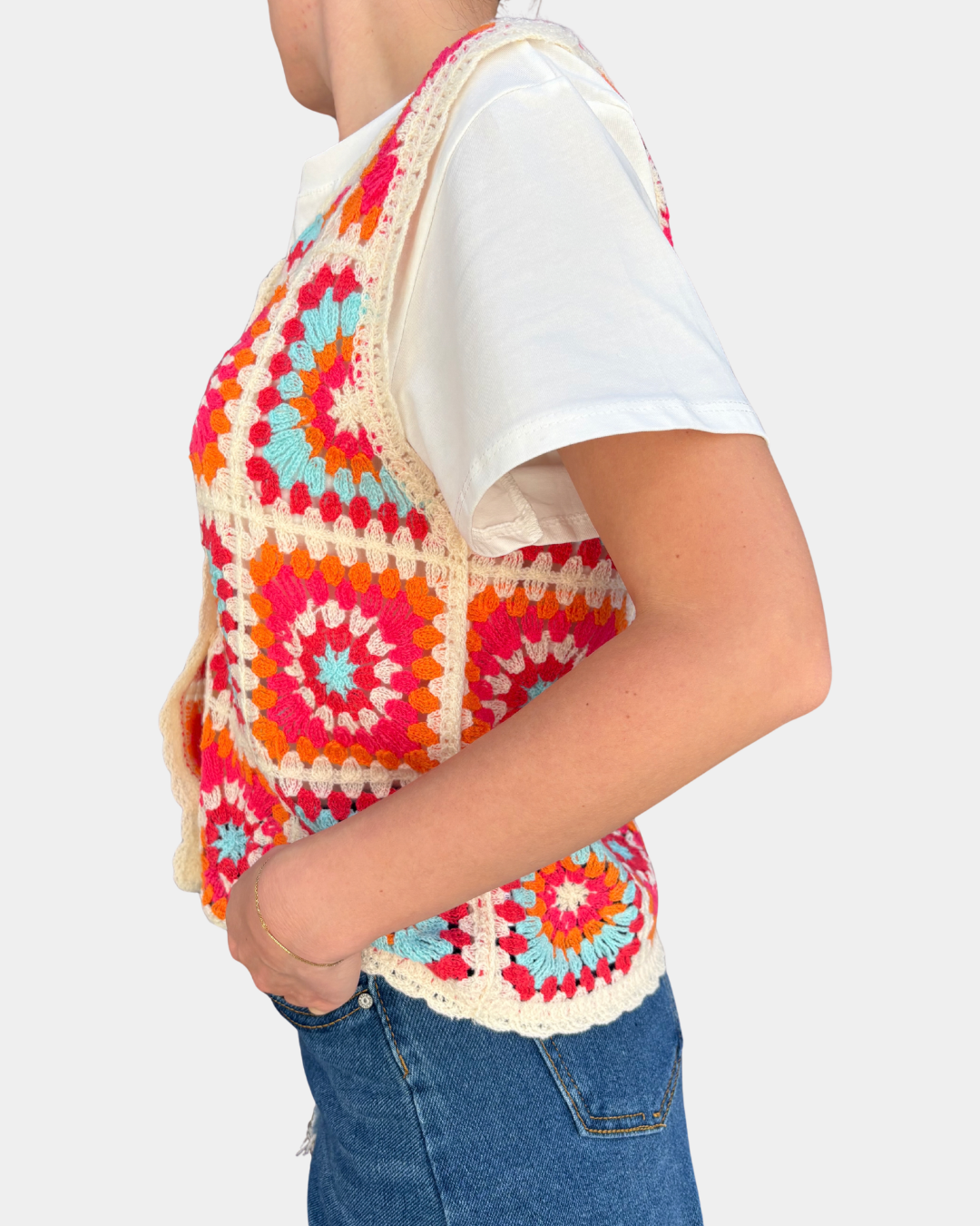 Gilet crochet