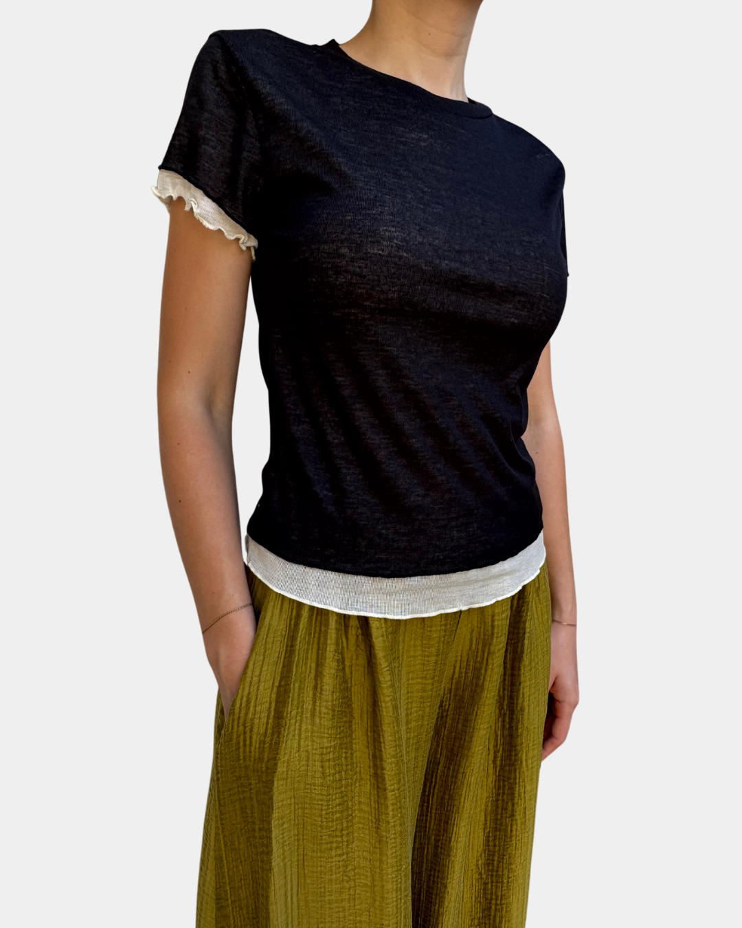 T-shirt combinata
