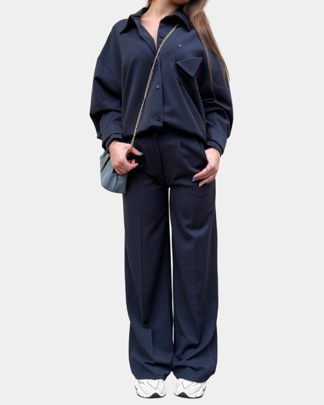 Set coordinato navy