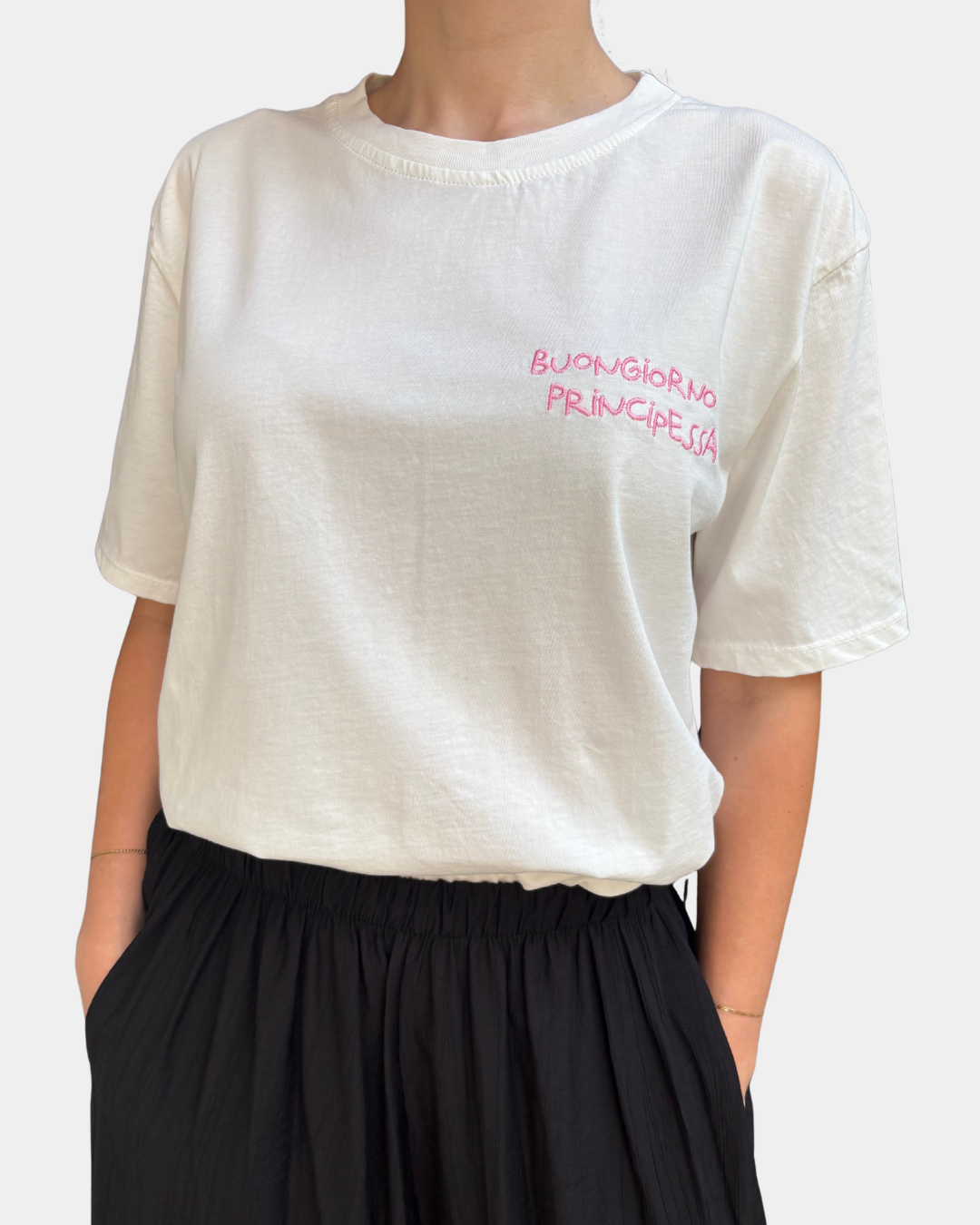 T-shirt buongiorno principessa
