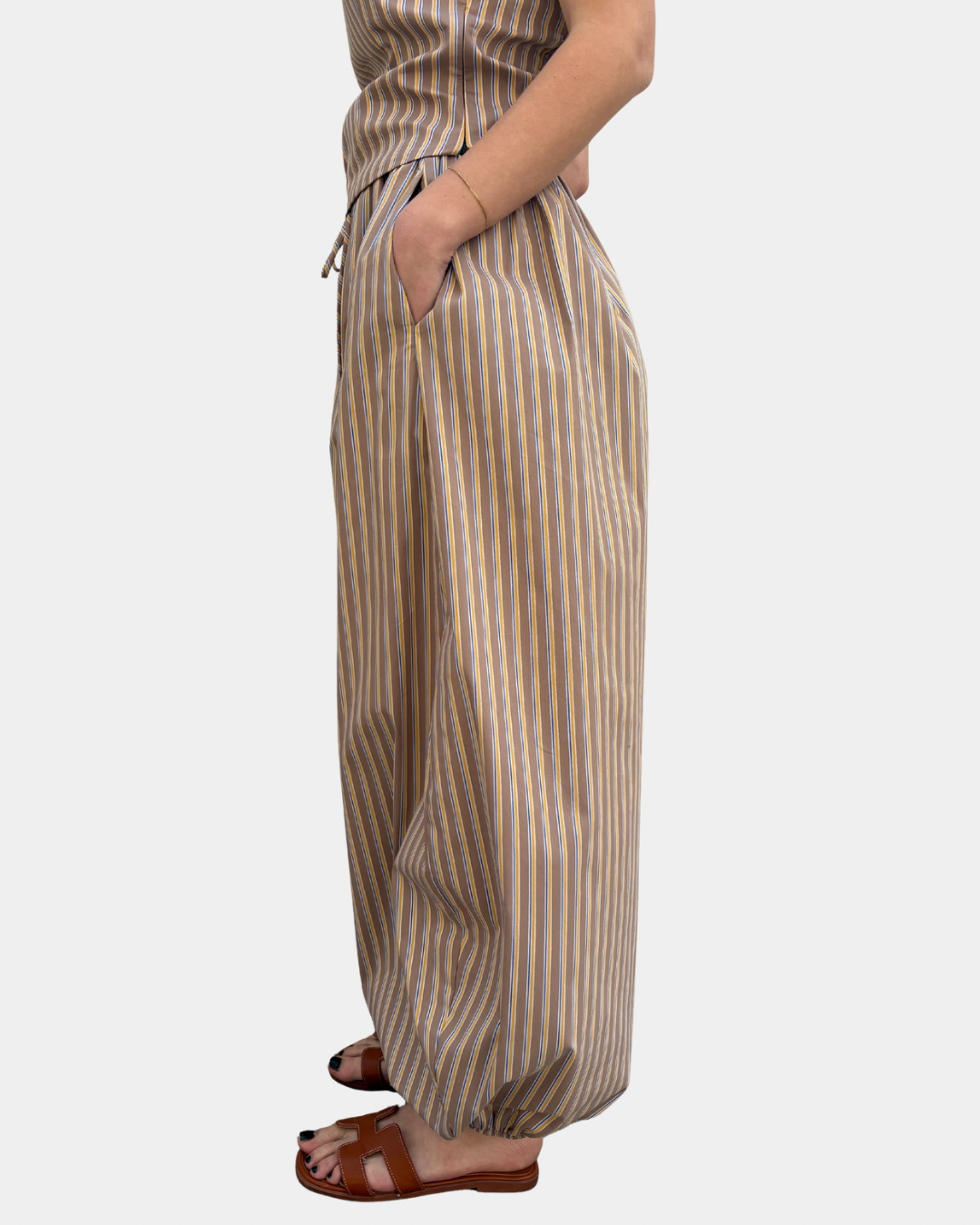 Pantalone righe Lumina