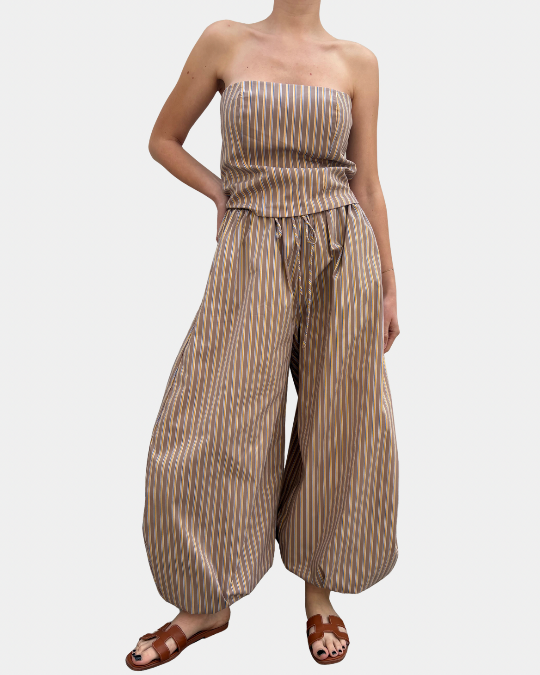 Pantalone righe Lumina