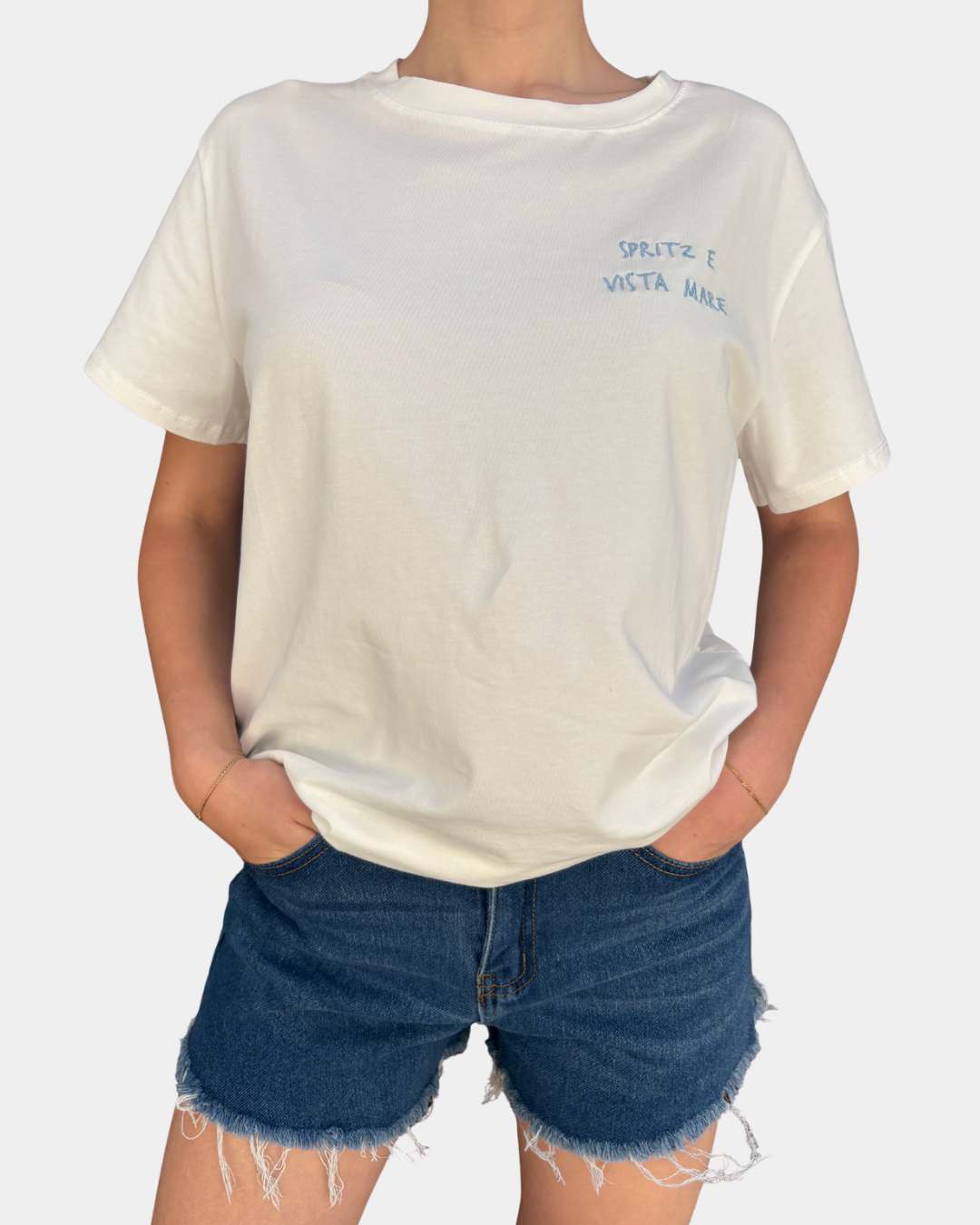 T-shirt spriz e vista mare
