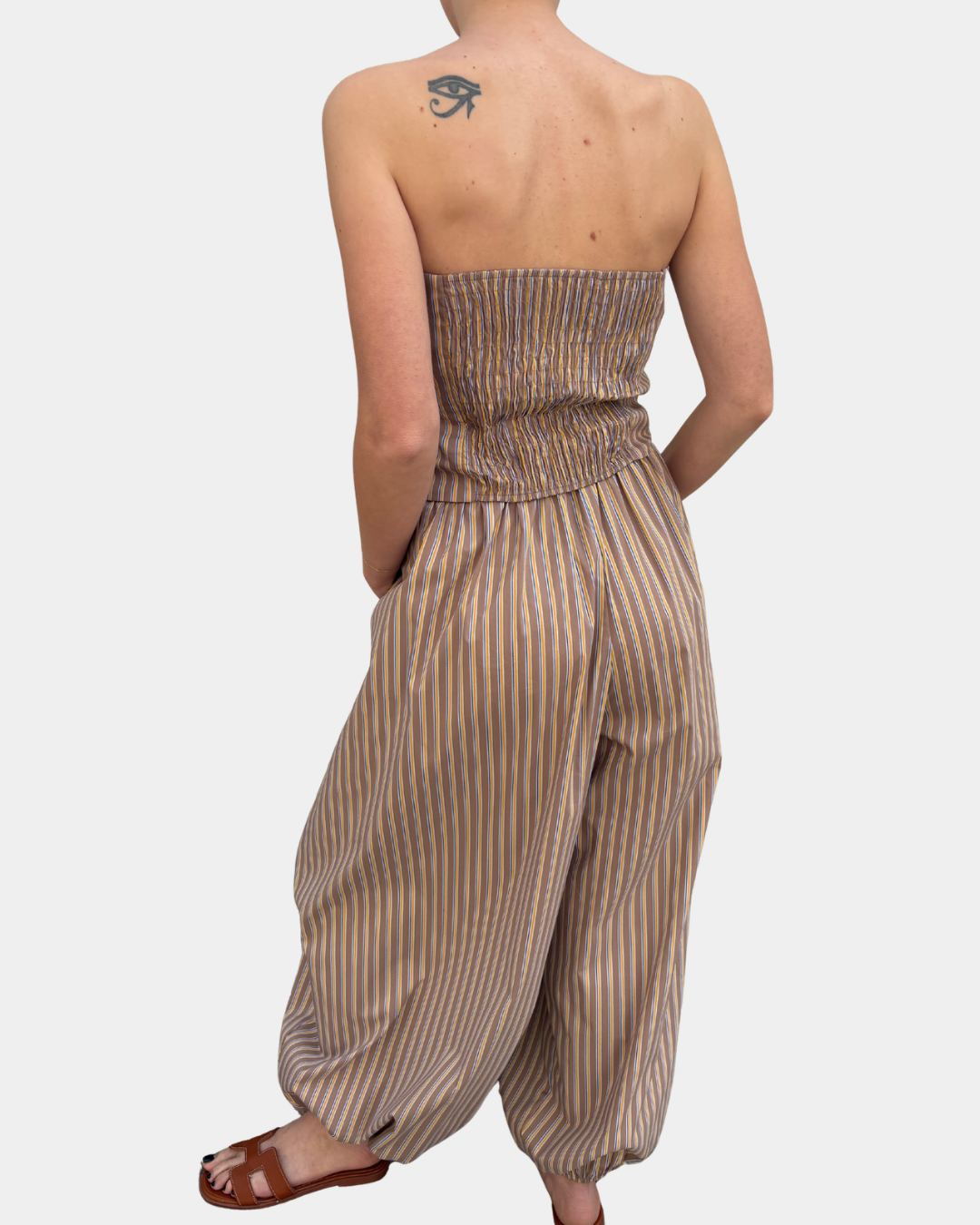 Pantalone righe Lumina