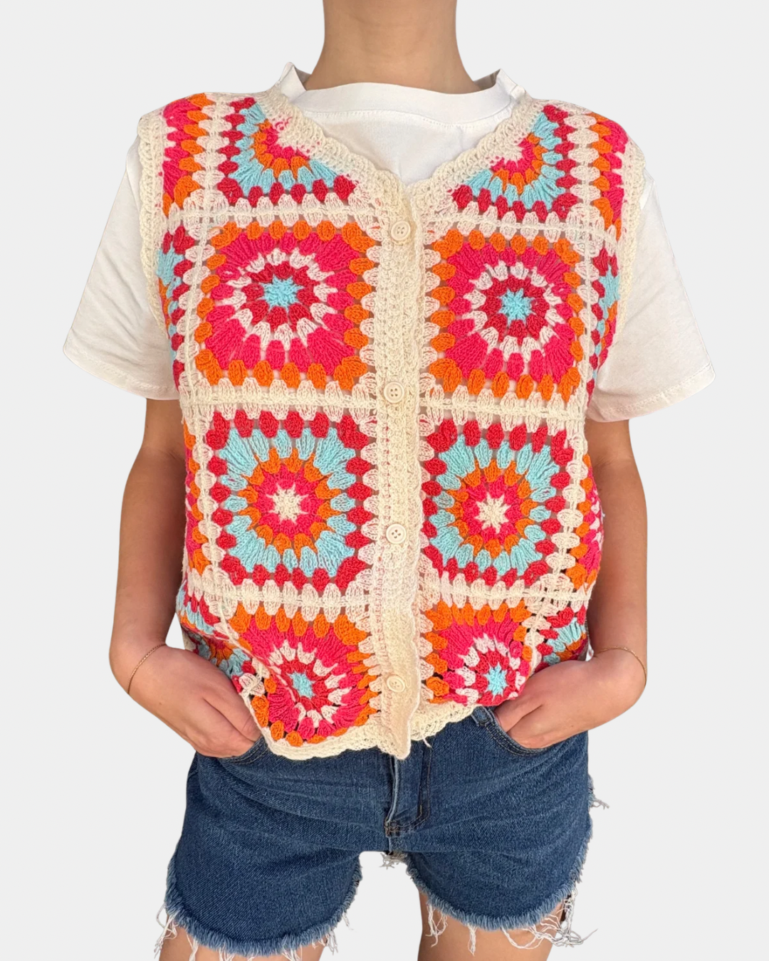 Gilet crochet