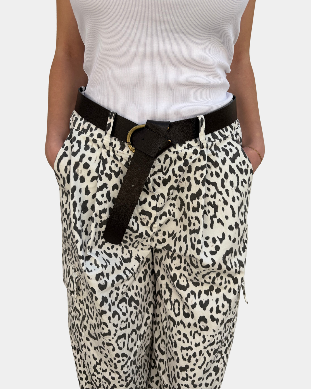 Pantalone cargo leo