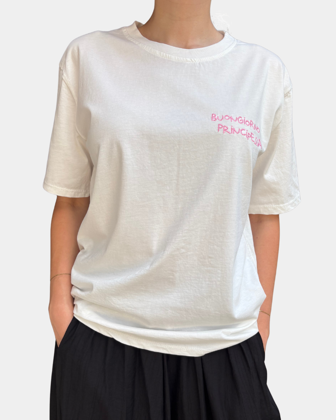 T-shirt buongiorno principessa