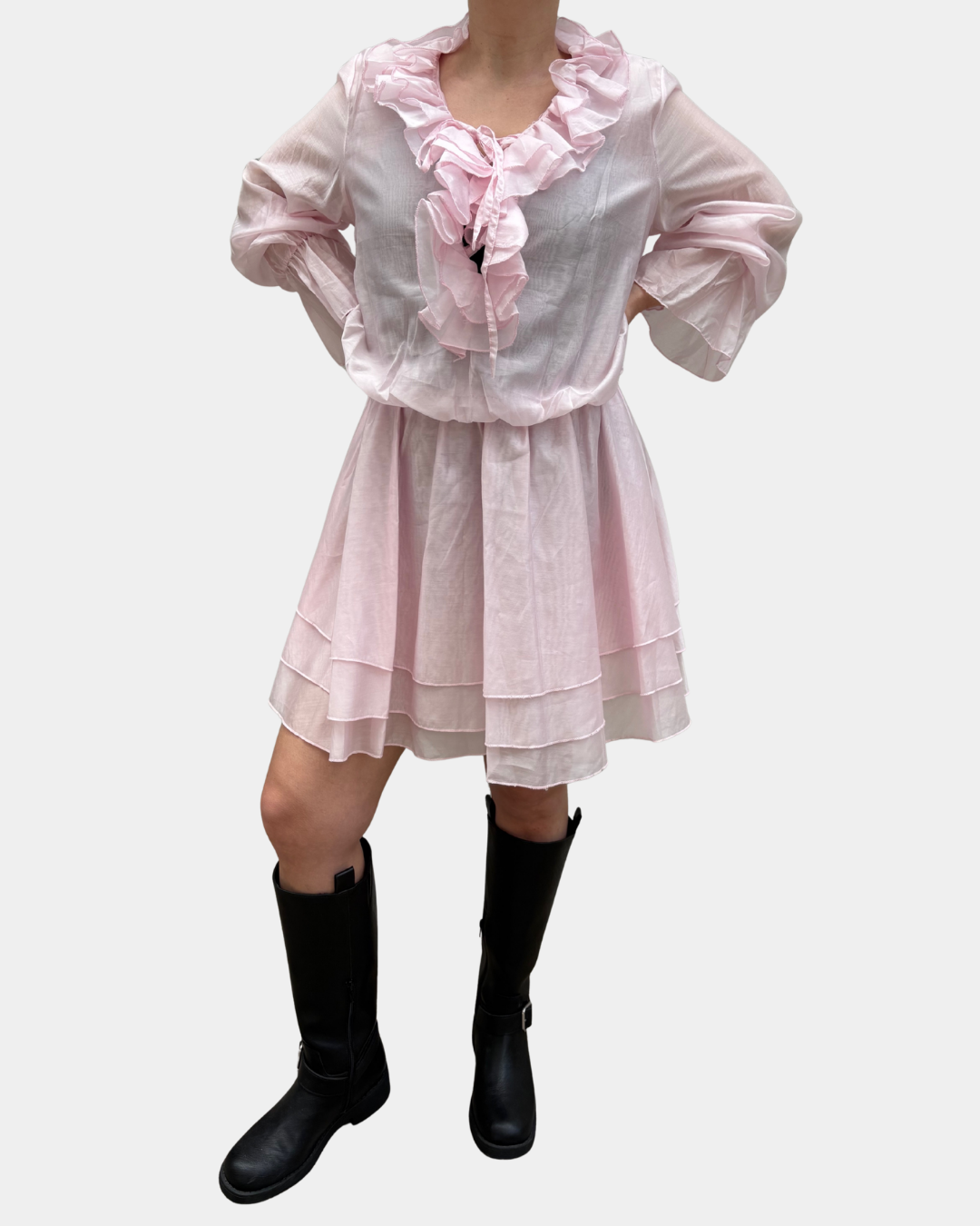 Mini dress pink