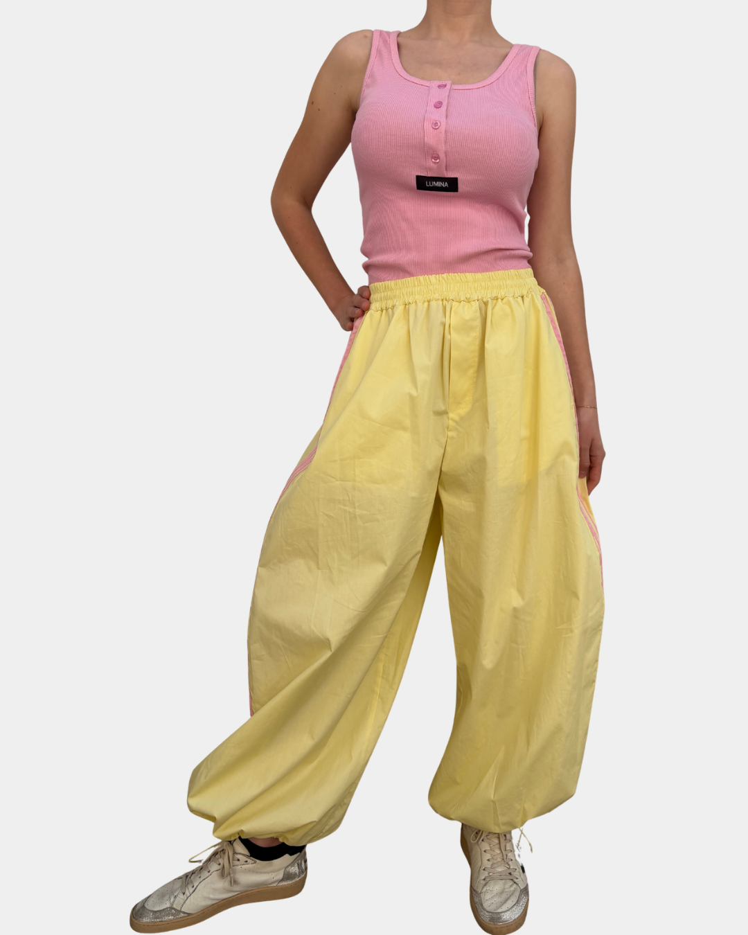 Pantaloni bande Lumina