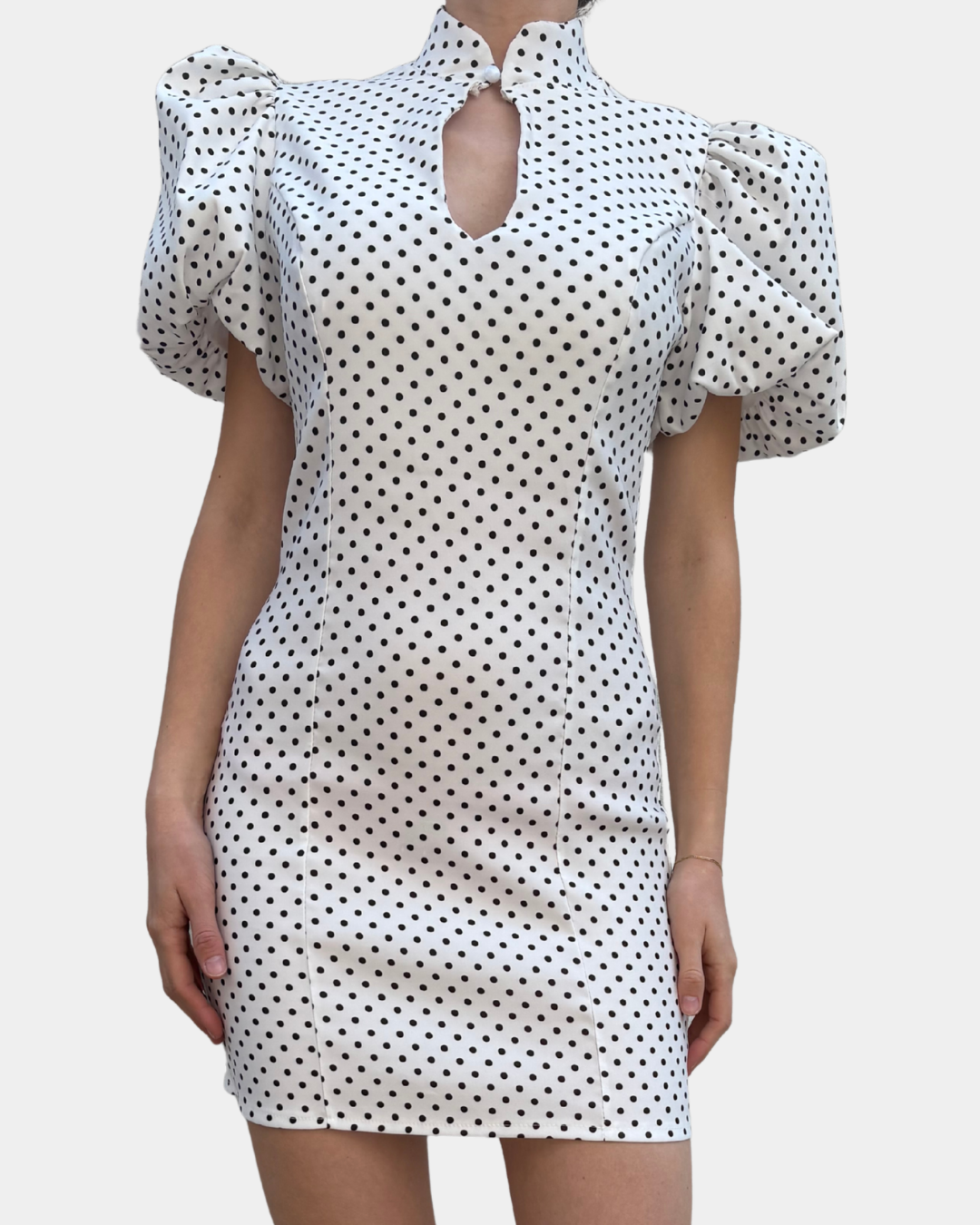 Mini dress pois