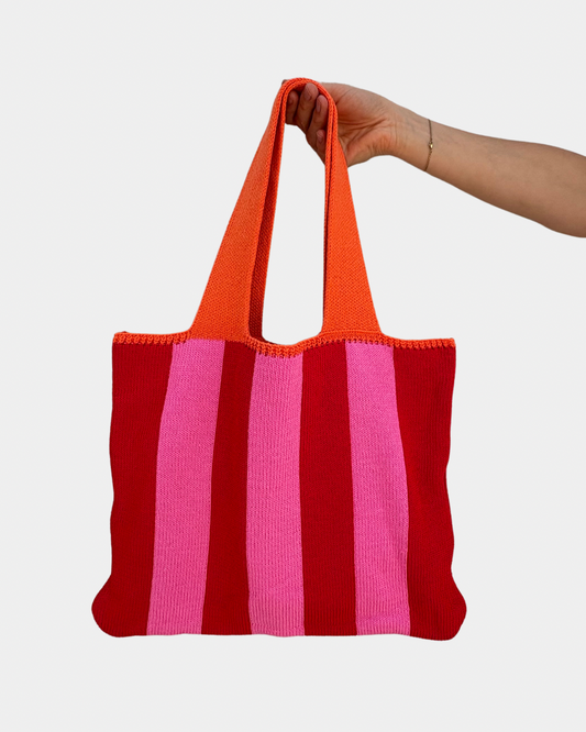 Tote bag righe