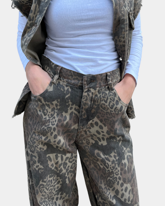 Jeans animalier