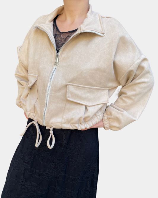 Giacca suede