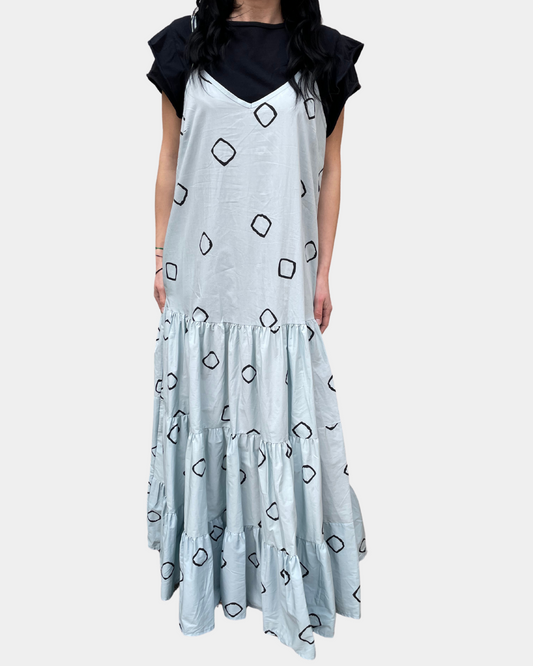 Abito fantasia geometrica